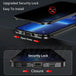 Double Glass Anti-Peep Privacy Magnetic Adsorption Case for iPhone 15/14/13/12 | Camera Lens Protection Cover
